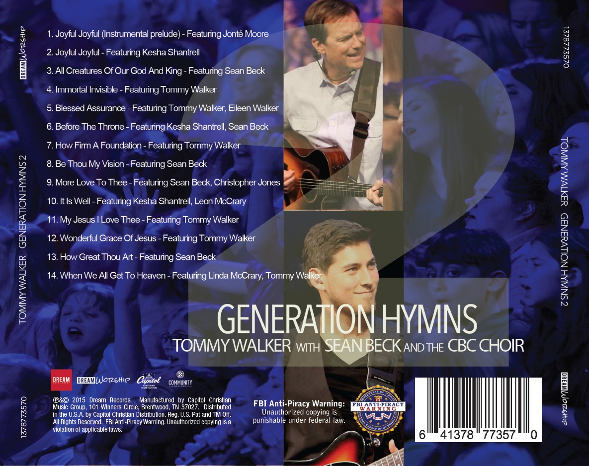 Tommy Walker - Generation Hymns 2 [Live] (CD)